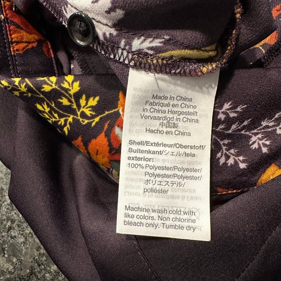 NWT Madewell Satin Pajama Jumpsuit in Blooming Oasis - Picture 11 of 12